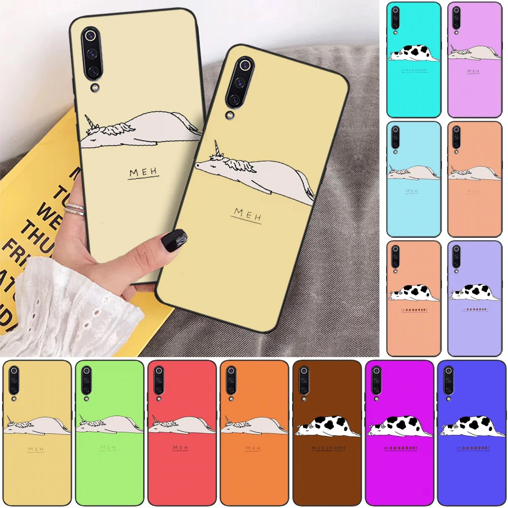 BaweiTE мультяшный милый Antelope корова DIY чехол для телефона с рисунком оболочка Xiaomi 8 9