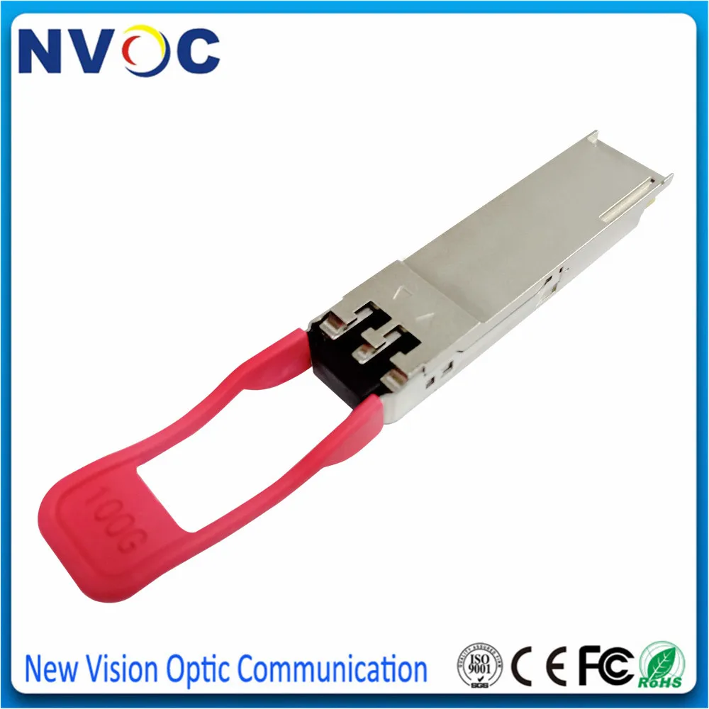 40 км 100 ГБ/сек. QSFP28 ER4 оптический приемопередатчик г LC LWDM одночастотный волоконный