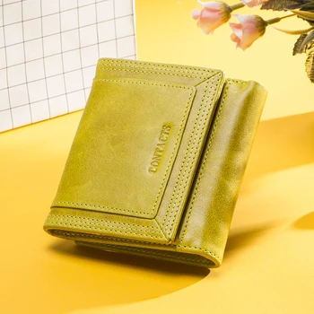 

Large Capacity Women Wallets Genuine Leather Coin Purse for Girls Small Money Bag Credit Card Holder Wallets Female #15