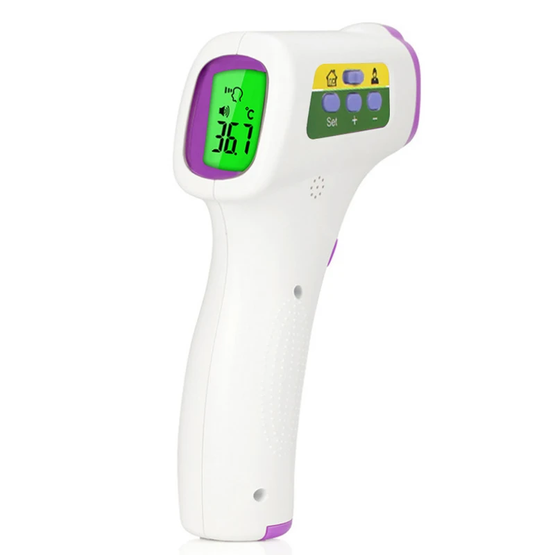 

Forehead Digital Infrared Thermometer Non-contact Handheld Baby Adult Temperature Meter _WK