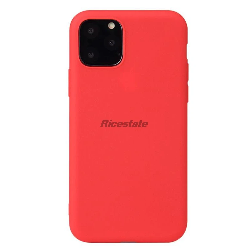 Matte Candy Color Silicone Case for iphone 12mini 12 Pro Max Case for iphone 11 Pro X XR XS Max 7 8 6 6s Plus 12 mini case iphone 11 Pro Max  silicone case