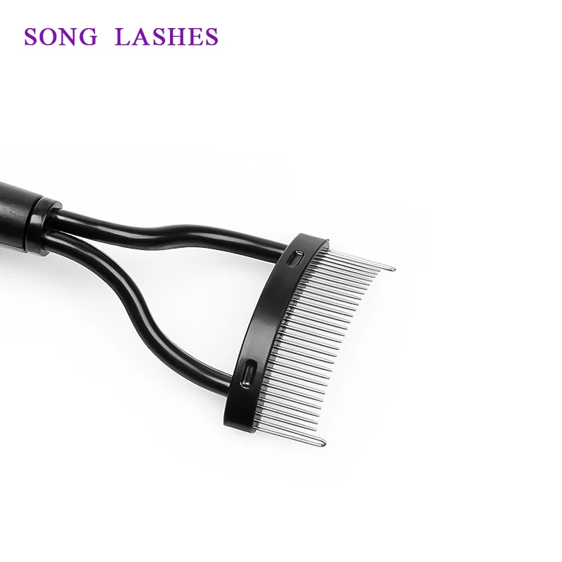 SONG LASHES, разделитель ресниц для макияжа, складная металлическая щетка для ресниц, расческа, тушь для ресниц, локон, косметический инструмент для макияжа