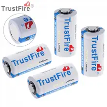 TrustFire 8 шт 3 V 1400 mAh CR123A 16340 Батарея литий-ионная аккумуляторная батарея с предохранительный клапан