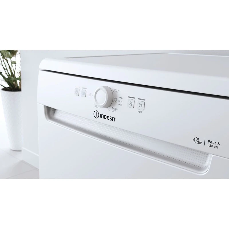 Посудомоечная машина INDESIT DFE 1B10 полноразмерная белая [869991589410]|Посудомоечные