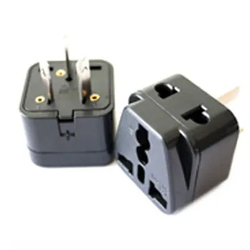 

10pcs Power Adapter Travel Adaptor 3 pin AU Converter to US/UK/EU Universal AU Plug Charger For Australia New Zealand