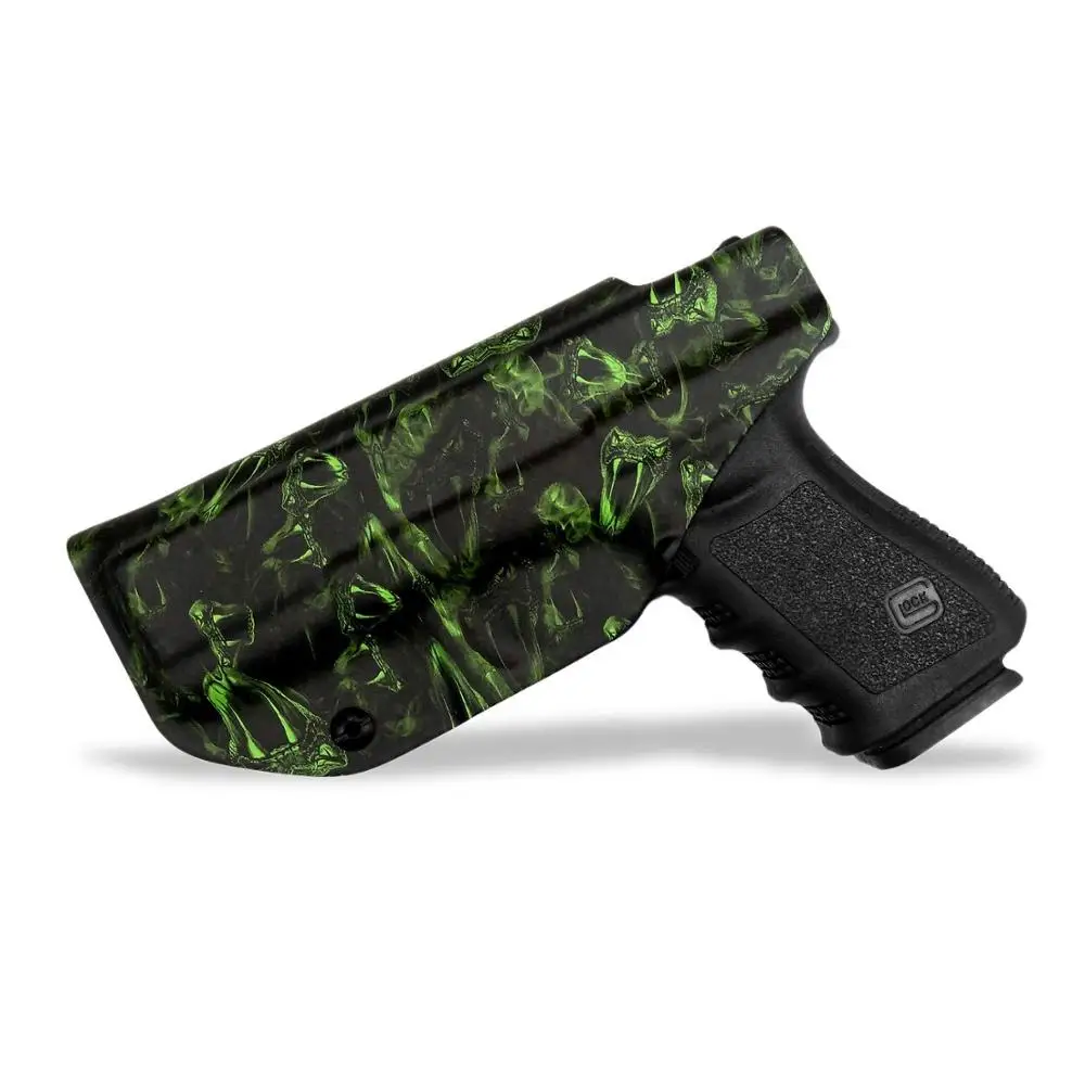 B.B.F Make Snake Totem IWB KYDEX кобуры пистолет для: glock 19 17 22 23 26 27 28 31 43 P320 VP9 Внутри Скрытого Ношения Пистолета случае