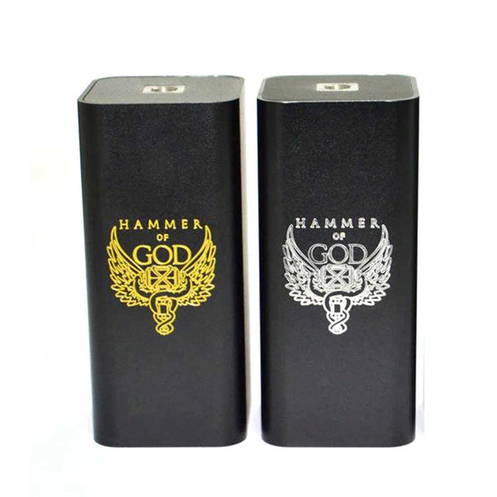 

Hammer of God V3 Box Mod Vaper Cloud E Cigarette 18650 Battery Mechanical Mod for 510 RDA RBA RTA Vape Atomizer