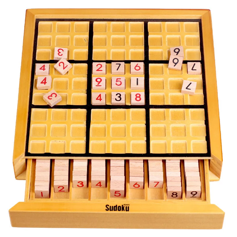 Ящик-тип Sudoku Rb59 Образовательные Детские игрушечные шахматы интеллект для взрослых настольная игра памяти