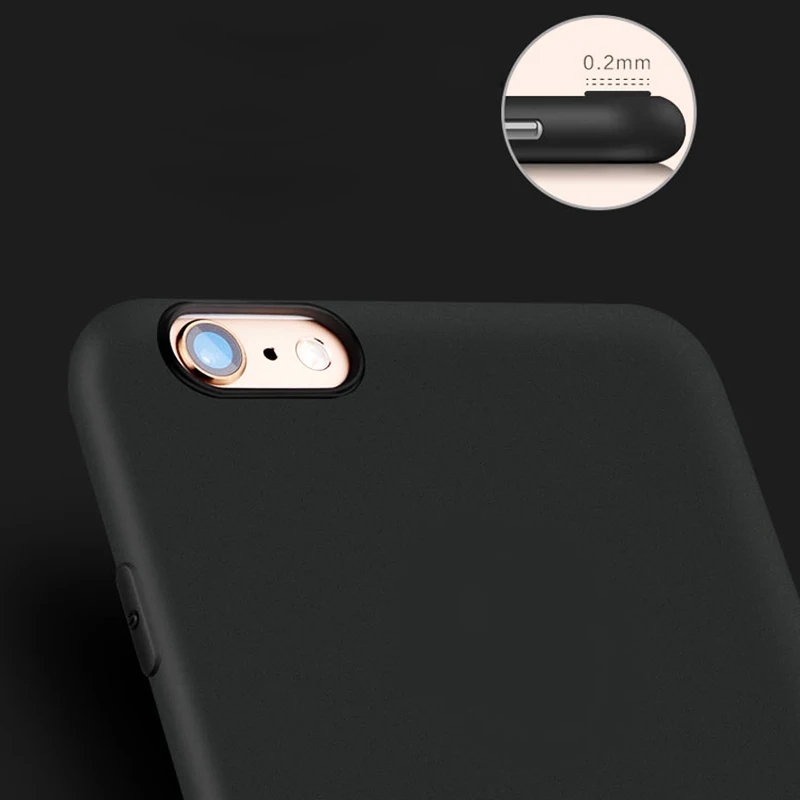 Black Matte Soft TPU Phone Case For iPhone 11 12 13 Pro Max XS Max XR X Silicone Protection Case For iPhone 13 6 7 8 Plus Cover iphone 12 pro max leather case