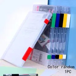 Прочный A4 ясный файл школьные/Офисные принадлежности транродителей Чехлы бумажные органайзеры пластиковый ящик для хранения Коробка для