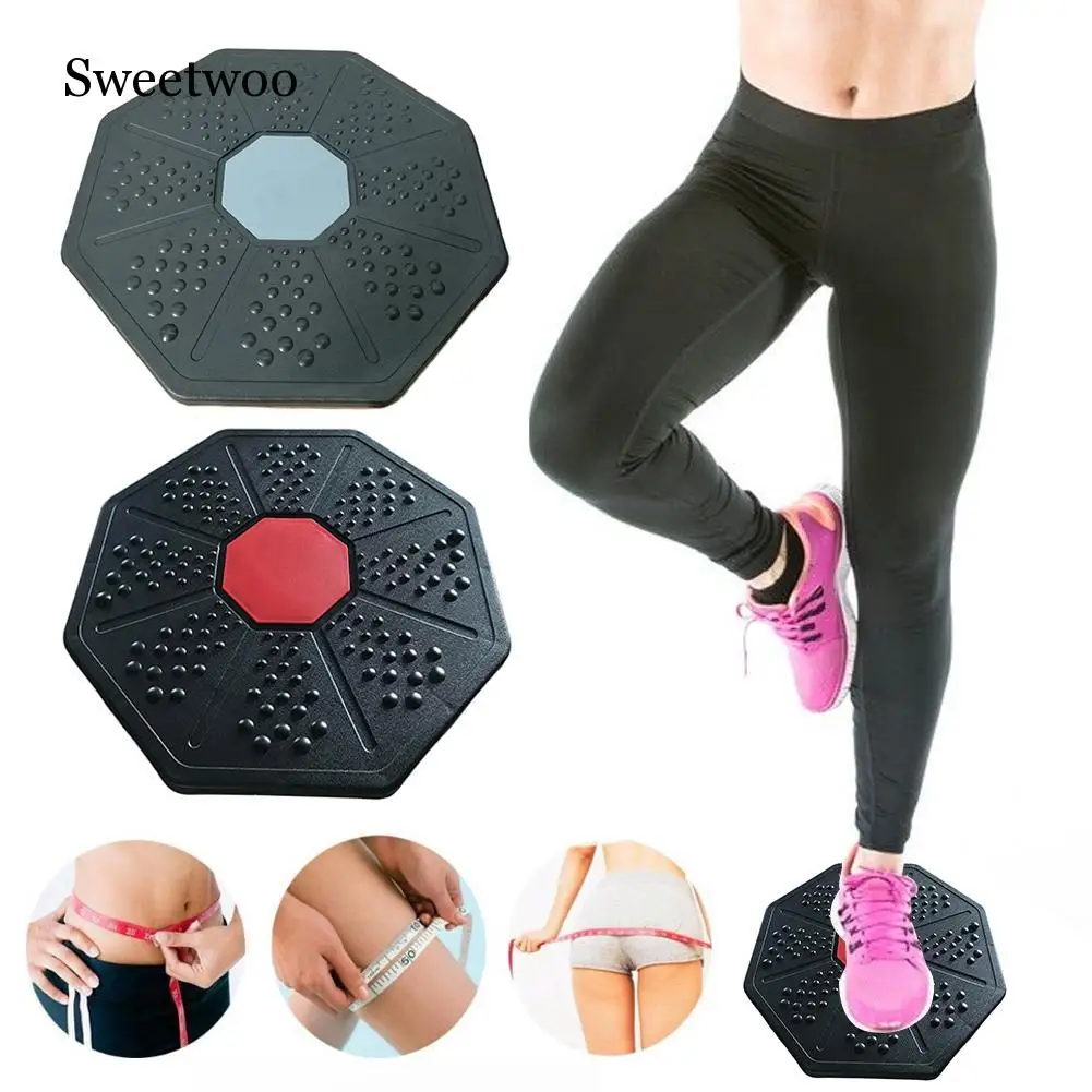 Тренажер для фитнеса Wobble Balance Board с вращением на 360 градусов массажные диски йоги