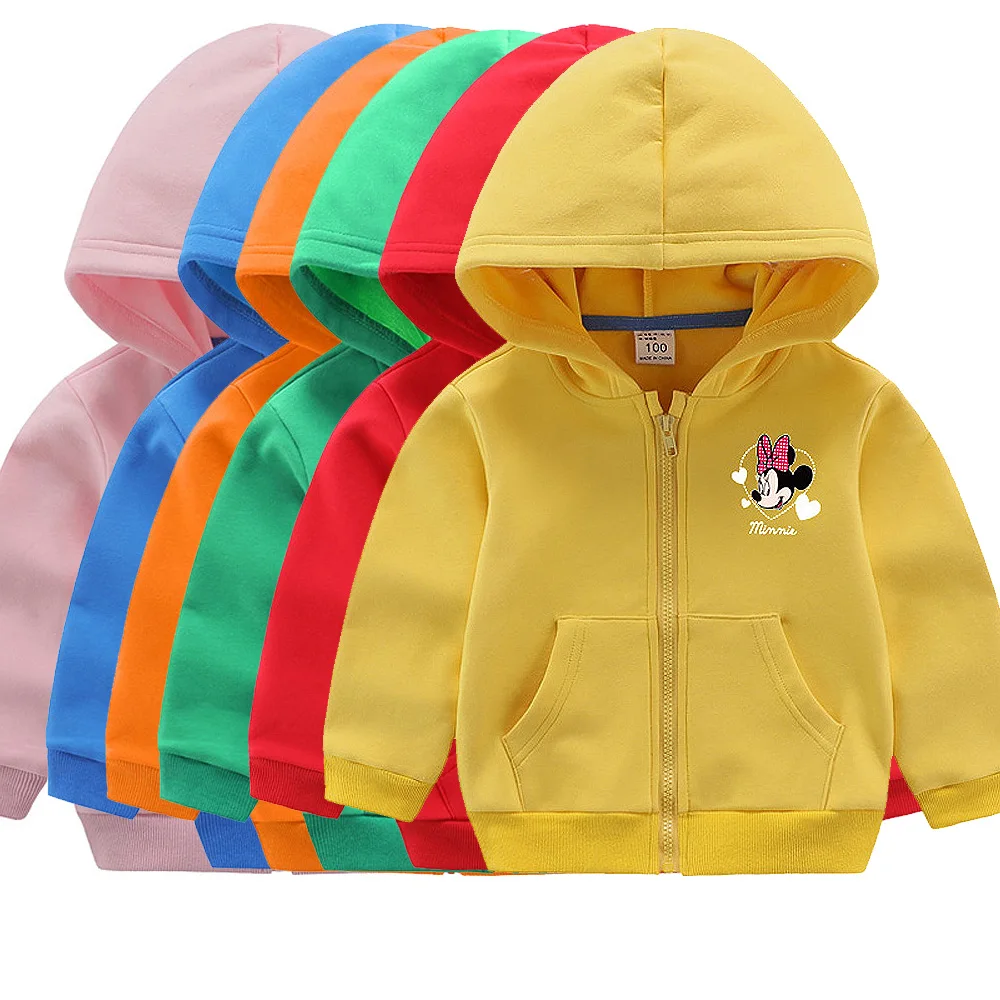 

kids sweatshirt Baby toddler girl winter Children's Casual cotton clothes Bonded Polar Fleece Cartoon Hoodies Track Tops Coat