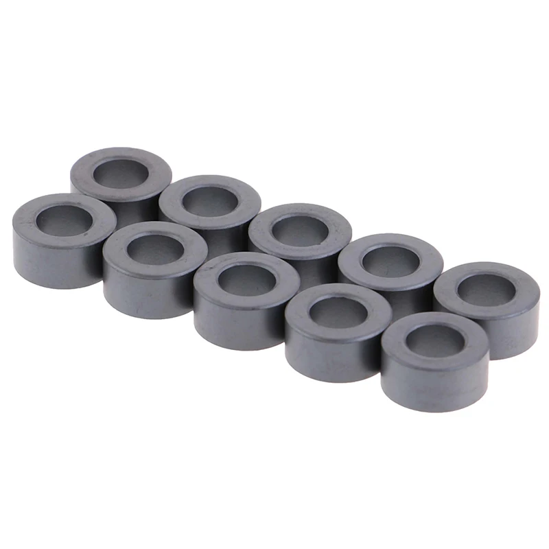 10Pcs Nickel-Zinc Ferrite Anti-Interference Filter Shielding Magnetic Ring High-Frequency Magnetic Core Filter