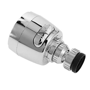 

360 Rotatable Bent Water Saving Tap Kitchen Faucet Adapter Bubbler Aerator Diffuser Faucet Nozzle Filter Water Swivel Head