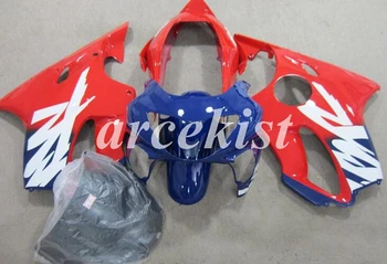 

Injection Mold New ABS Motorcycle Fairings Kit Fit For HONDA CBR600 F4 FS 1999 2000 body set Custom Free Flame Blue red