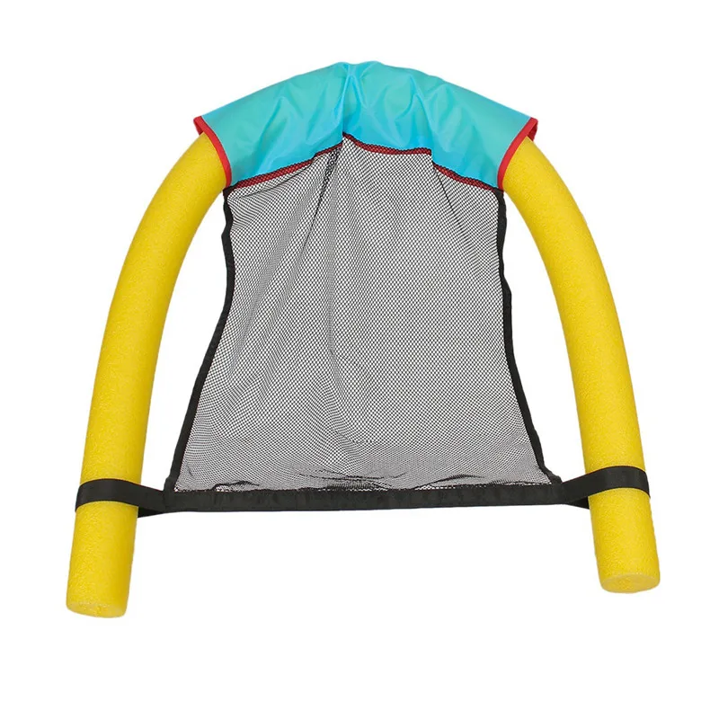 

Strong-Toyers Pool Floating Swimming Seats Amazing Bed Noodle Chairs Net Swimming Ring Stick Pool Fun Chair Pool & Accessories
