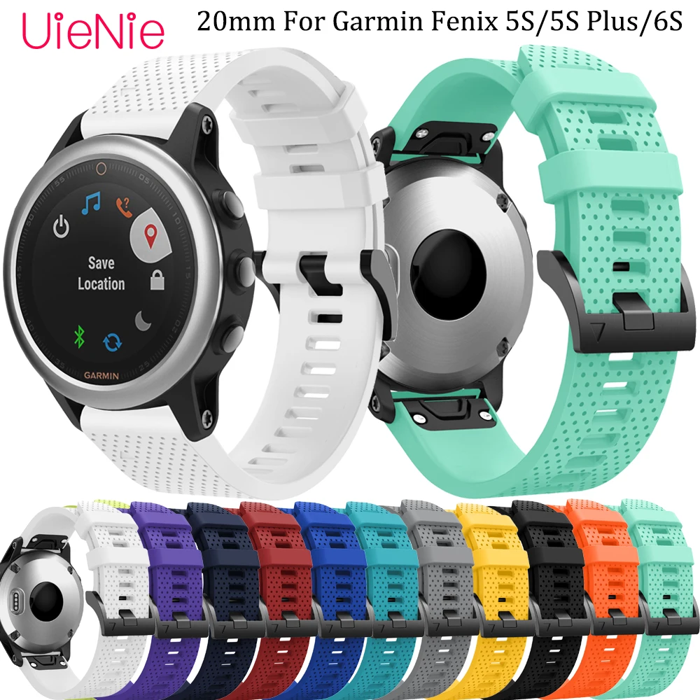 

20mm Quick release strap For Garmin Fenix 5S/5S Plus classic bracelet For Garmin Fenix 6S smart watch band Easy Fit Band Corre