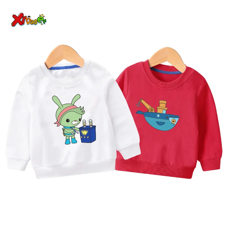 

2019 New Spring Autumn Baby Boys Girls Clothes Cotton Hooded Sweatshirt Children's Kids Casual Sportswear Infant Clothing