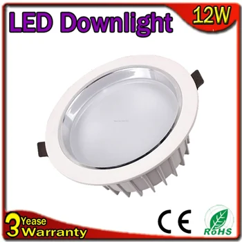 

10PCS/Lot 12W Waterproof LED Downlight IP65 LED Down Light IP68 Dimmable Recessed Ceiling Bulb Spotlight Bathroom
