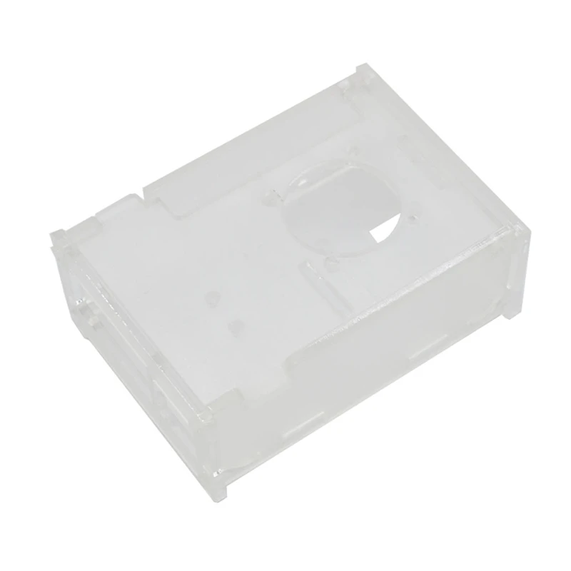 3,5 дюйма акриловый чехол для Raspberry Pi 4 Raspberry Pi 4 Модель B Акриловый чехол Корпус коробка с процессором охлаждающий вентилятор Rad