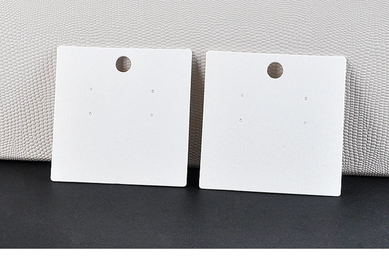 Housoutil Lot De 100 Cartes D'emballage Pour Boucles D'oreilles