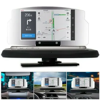 

Portable Clear Universal Head Up Display Driving Projector Multifunction GPS Navigation HD Speed Warning Car Smart Safe