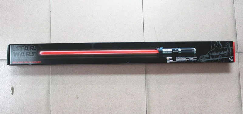 Hasbr черный металлический светильник saber, DATH VADER металлический светильник saber, красный светильник