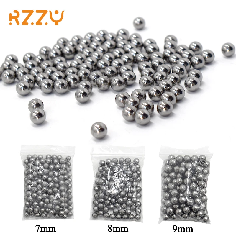 Sourcing Map 5mm Carbon Steel Bearing Balls, 100pcs - Precision Balls For DIY & Repair-890735