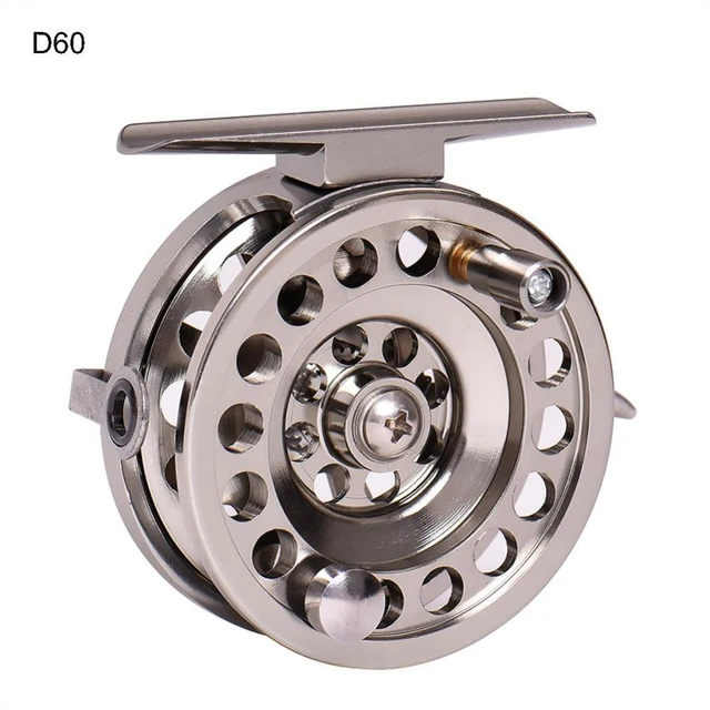 80%HOT D50/D60 Ultralight CNC Aluminum 1:1 2 Bearings Ice Fly