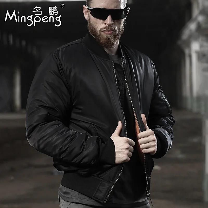 

Ming peng Archons MA1 Flight Jacket Air Force Thin Cotton Jacket MEN'S Jacket Extra Large