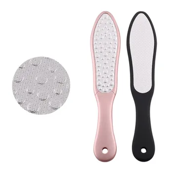 

Black Thick/Fine Double-sided Pedicure Rasp Foot File Callus Dead Skin Remover Beauty Feet Tool