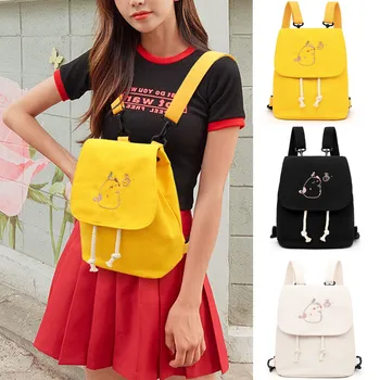 

Dropshipping Fashion Women's Buckle Canvas Shoulder Bag Messenger Bag Shoulder Bag fashion style woman discount Low price