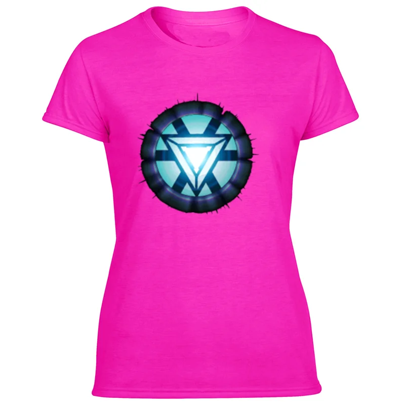 Новая мода ARC REACTOR-Марвел Мститель Железный человек сердце футболка для мужчин новинка мужские футболки с коротким рукавом комиксы
