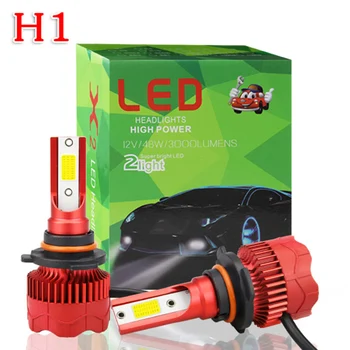 

Kit LED Headlight Fog lamp 8000LM 6500K Waterproof Ball Fan Replacement
