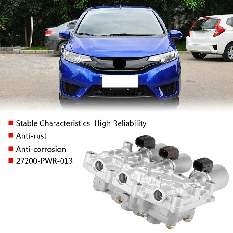 Автомобильный Электромагнитный клапан коробки передач для Honda Fit Jazz 1.5L 2003-2008 27200-PWR-013