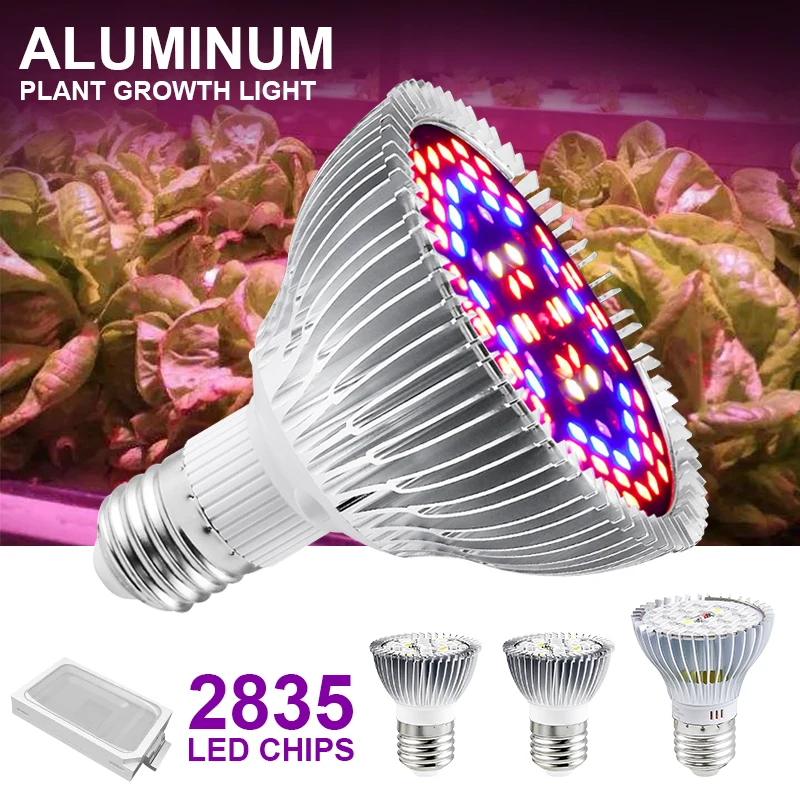 

Светодиодсветильник фитолампа полного спектра с цоколем Е27, 265 в, E14