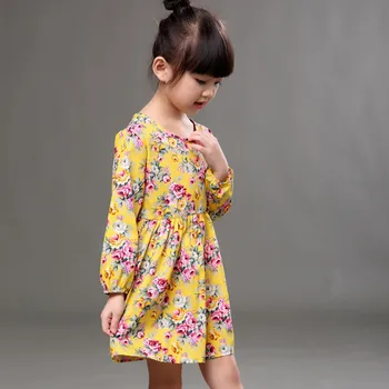 

Telotuny ropa infantil para bebés pequeños Vestido de manga larga para fiestas de princesas vestidos de desfile para niños Ropa