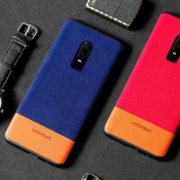 

Men business case for oneplus 7 Pro Genuine Leather shockproof silicone edge 1+6t case cover original one plus 6 6t 5t 7Pro case