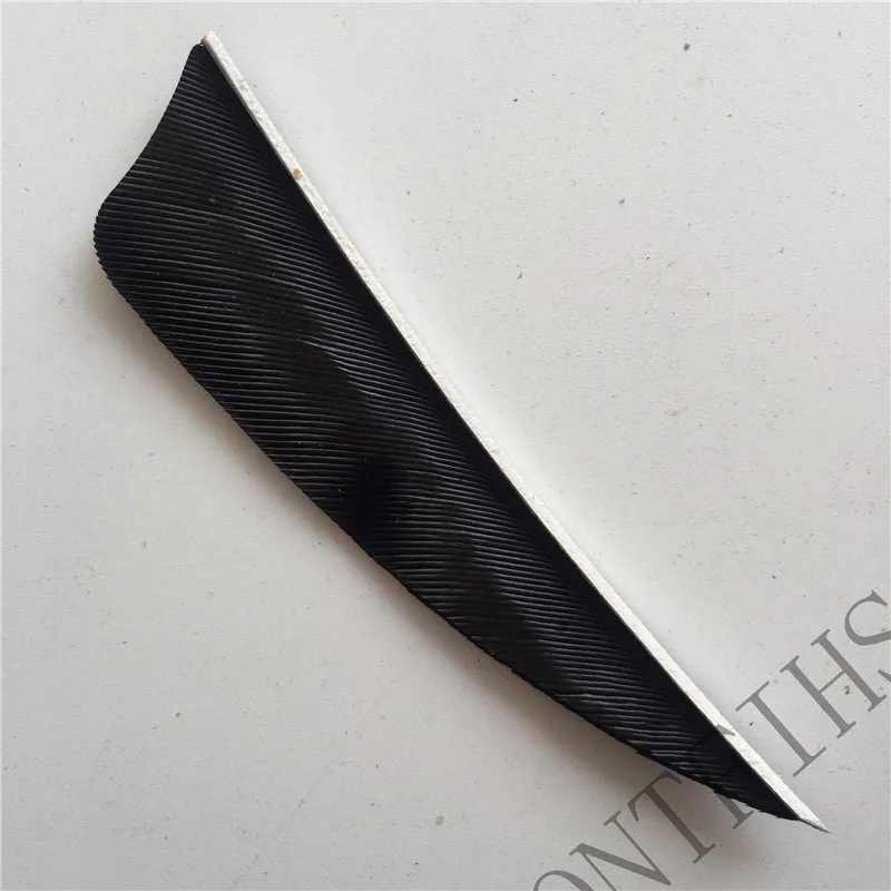 Penas para Flechas Tiro com Arco Ontfihs Polegada Escudo Corte Fletches Caça Seta Peru Fletching Pena Diy 200pcs 3 11 Arco e flecha