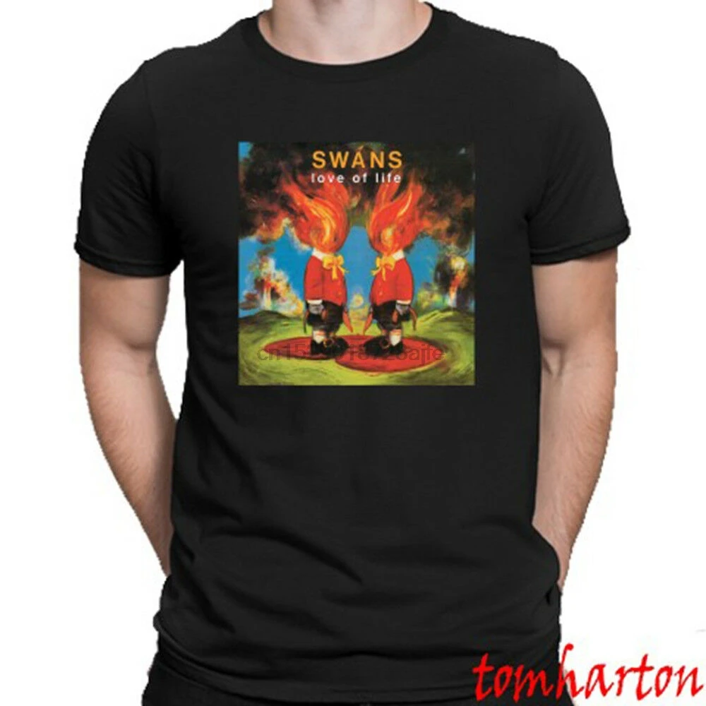 

Swans Love of Life Rock Band Mens Black T-Shirt Size S M L XL 2XL 3XL