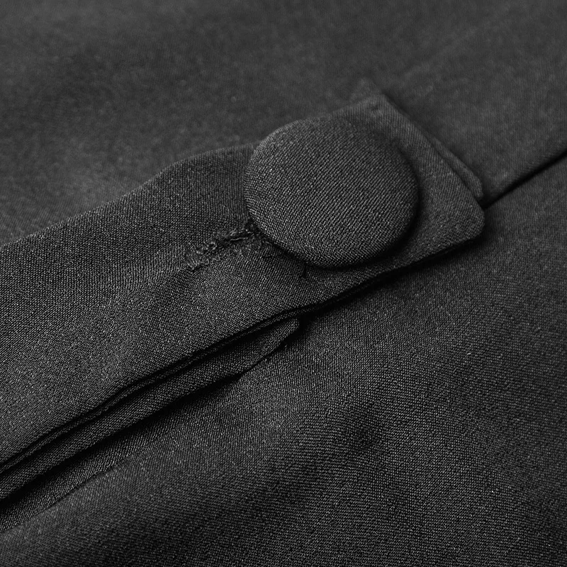 Женская кружевная юбка в готическом стиле черная длинная панк рейв с цветочным