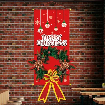 

Garland Merry Christmas Decor for Home 2020 Christms Ornaments Christmas Banner Door Xmas Happy New Year Gifts Free Shipping