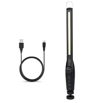 

Handheld USB Charging COB Movable Work Light Magnetic Hanging Hook LED Repairing Emergency Flashlight Work Lamp