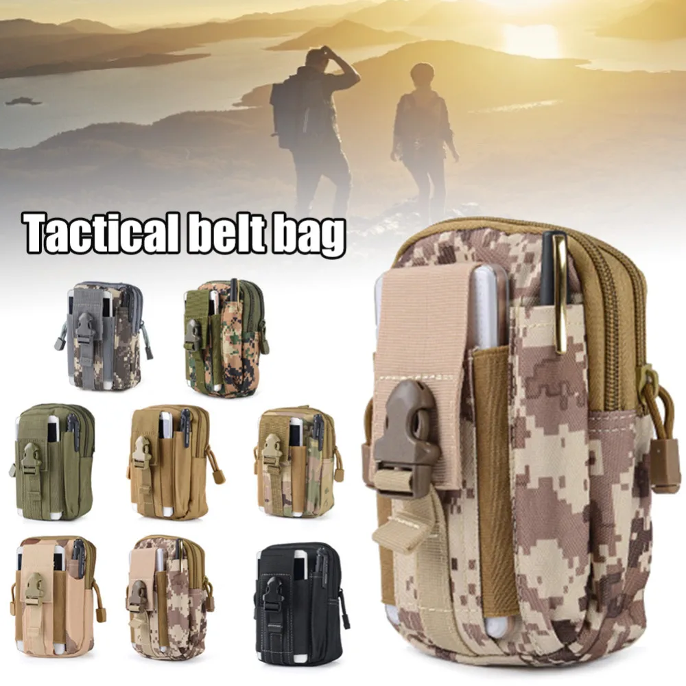 men's outdoor waist sport casual pack multifunction running bag