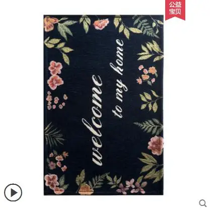 Круглый ковер с рисунком кролика для гостиной, компьютерное кресло, Детская игровая палатка, коврик CF