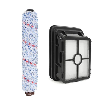 

1 Set Roller Brush + Dust HEPA Filter for Bissell Crosswave 1785 Series 1785G 1785V 1785W Vacuum Cleaner Parts Accessories