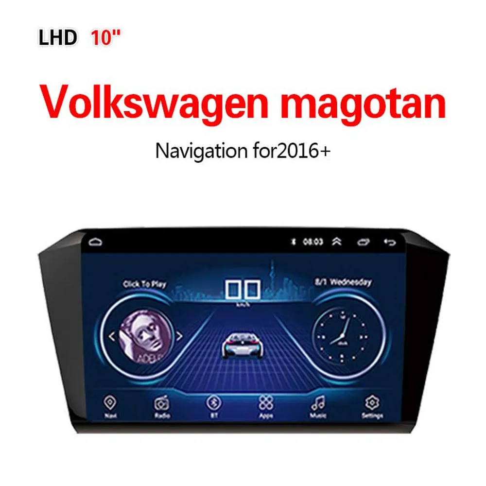 

Lionet GPS Navigation for Car Volkswagen magotan 2016+ 10.1Inch LV1007Y