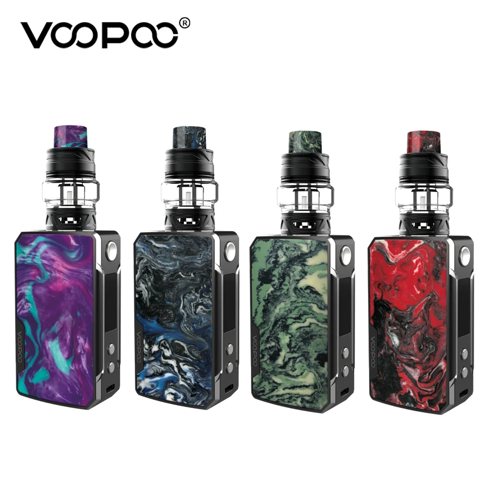 Оригинальный VOOPOO DRAG Mini Platinum 117W TC Kit 4400mAh Встроенный батарейный мод комплект 5 мл