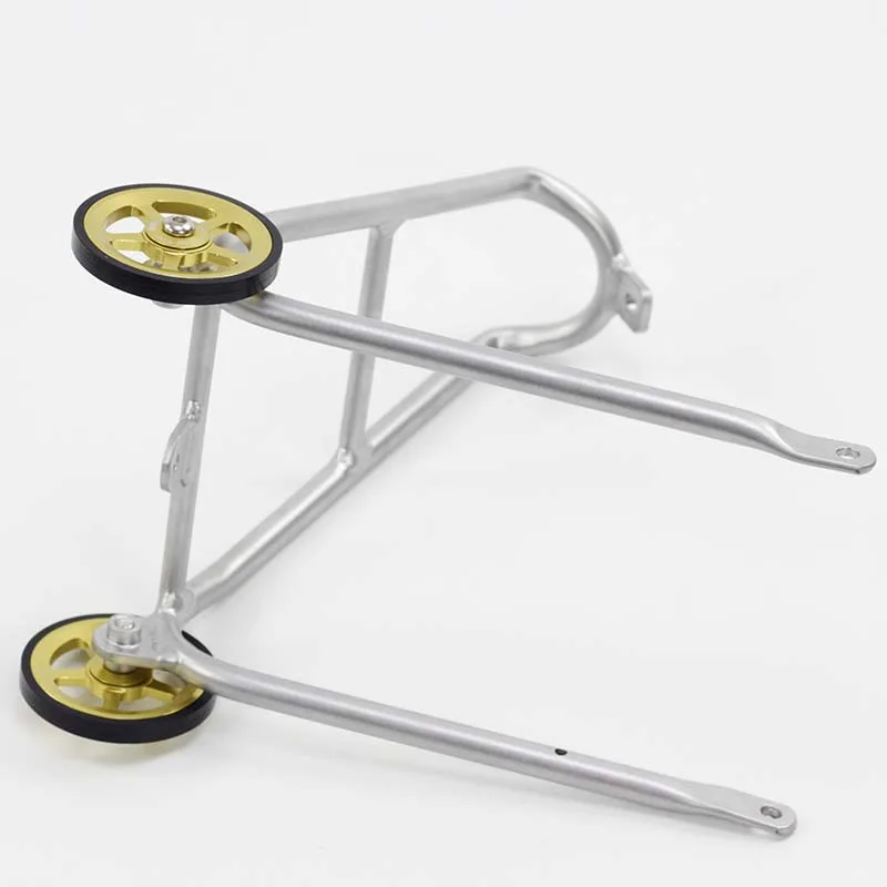 SILVEROCK алюминиевый Q Тип стойки легкие колеса для Brompton 3Sixty складной велосипед легкое колесо 2,0 Мини Q стойка складной велосипед