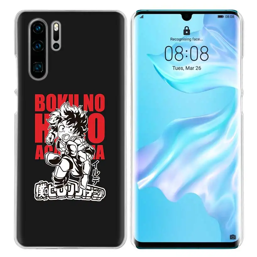 Жесткий ПК чехол для huawei P30 P20 P10 mate 30 20 10 Nova 5 5i Pro Lite P Smart Z Plus мой герой Academy Plus Ultra - Цвет: 02